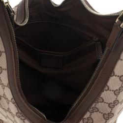Pre Owned Gucci Original GG Canvas Hobo