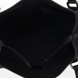 مملوكة مسبقًا Gucci Black Monogram Abbey Medium Hobo