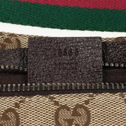 Pre Owned Gucci Monogram Waistbelt Bag