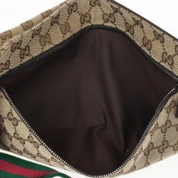 Pre Owned Gucci Monogram Waistbelt Bag
