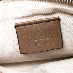 مملوكة مسبقًا Gucci Beige GG Canvas and Leather Craft Original Tote 