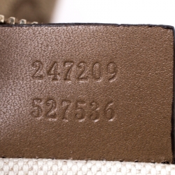 مملوكة مسبقًا Gucci Beige GG Canvas and Leather Craft Original Tote 