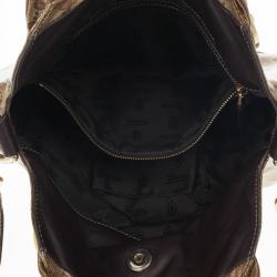 مملوكة مسبقًا Gucci Medium Crystal Monogram Hysteria