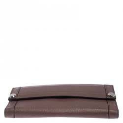 Pre Owned محفظة غوتشي كونتينيتال جلد وردية داكنة