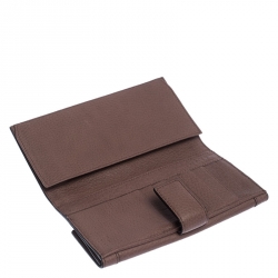 Pre Owned محفظة غوتشي كونتينيتال جلد وردية داكنة