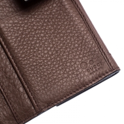 Pre Owned محفظة غوتشي كونتينيتال جلد وردية داكنة