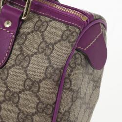 Pre Owned Gucci Purple Limited Edition Small Joy Boston Bag
