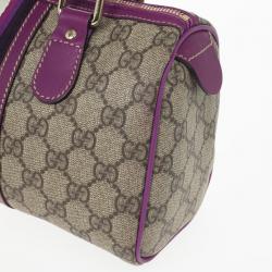 Pre Owned Gucci Purple Limited Edition Small Joy Boston Bag