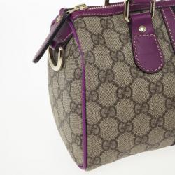 Pre Owned Gucci Purple Limited Edition Small Joy Boston Bag