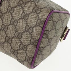 Pre Owned Gucci Purple Limited Edition Small Joy Boston Bag