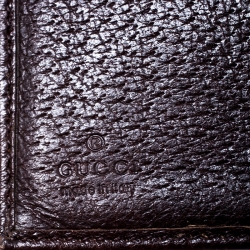 Gucci Beige/Brown GG Canvas Eclipse Compact Wallet