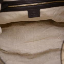 Pre Owned Gucci Monogram Dressage Hobo