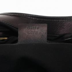 مملوكة مسبقًا Gucci Black Monogram Jackie O Hobo