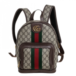 Ophidia cloth backpack Gucci Beige in Cloth - 27460915