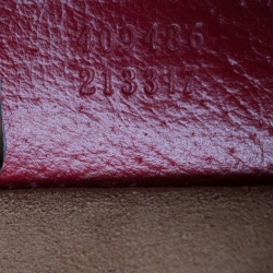 Pre Owned Gucci GG Supreme Monogram Tian Print Canvas Medium Padlock Shoulder Bag