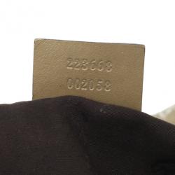 مملوكة مسبقًا Gucci Gold Monogram GG Large Tote