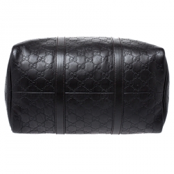 Pre Owned Gucci Dark Brown Guccissima Leather Medium Joy Boston Bag