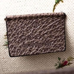 Pre Owned Gucci Brown Leather Medium Web Dionysus Shoulder Bag