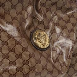 Pre Owned Gucci GG Crystal Hysteria Medium Hobo