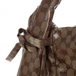 Pre Owned Gucci GG Crystal Hysteria Medium Hobo