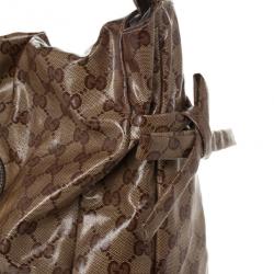 Pre Owned Gucci GG Crystal Hysteria Medium Hobo