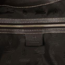 Pre Owned Gucci Medium Crystal Monogram Hysteria