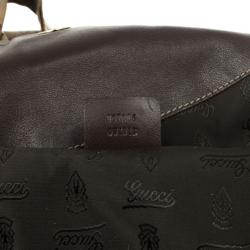 Pre Owned Gucci Medium Crystal Monogram Hysteria