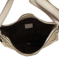 Pre Owned Gucci Princy GG Supreme Hobo 