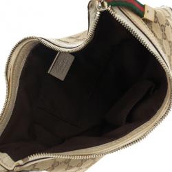 Pre Owned Gucci Princy GG Supreme Hobo 