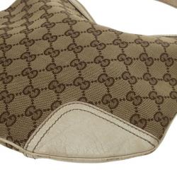 Pre Owned Gucci Princy GG Supreme Hobo 