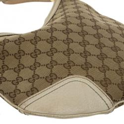Pre Owned Gucci Princy GG Supreme Hobo 