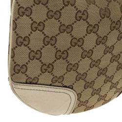 Pre Owned Gucci Princy GG Supreme Hobo 