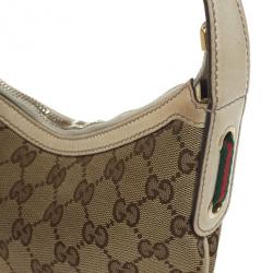 Pre Owned Gucci Princy GG Supreme Hobo 