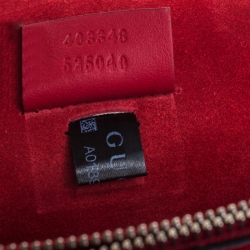 مملوكة مسبقًا حقيبة كتف غوتشي ديونيسوس  كانفاس سوبريم GG حمراء/ بيج متوسطة