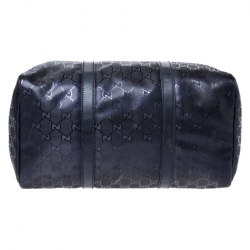 مملوكة مسبقًا Gucci Purple GG Imprime Medium Joy Boston Bag