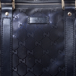 مملوكة مسبقًا Gucci Purple GG Imprime Medium Joy Boston Bag