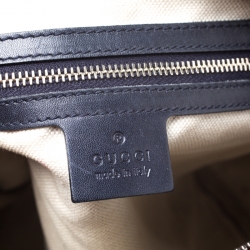 مملوكة مسبقًا Gucci Purple GG Imprime Medium Joy Boston Bag