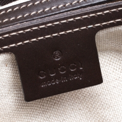 Pre Owned Gucci Beige/Brown GG Supreme Canvas Duffel Bag