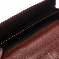 Gucci Beige/Red GG Canvas and Leather Sukey Continental Wallet