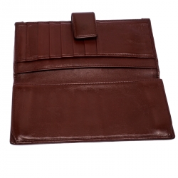 Gucci Beige/Red GG Canvas and Leather Sukey Continental Wallet