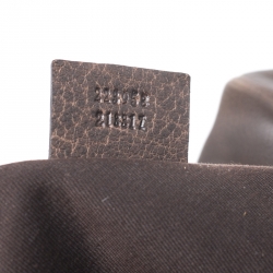 مملوكة مسبقًا Gucci Choco Brown Leather New Pelham Large Shoulder Bag