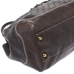 مملوكة مسبقًا Gucci Choco Brown Leather New Pelham Large Shoulder Bag