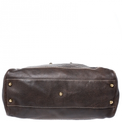 مملوكة مسبقًا Gucci Choco Brown Leather New Pelham Large Shoulder Bag