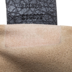 Pre Owned Gucci Black Leather 1973 Bucharest Exclusive Chain Shoulder Bag