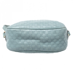 Pre Owned Gucci Mint Green Microguccissima Leather Sunshine Disco Crossbody Bag