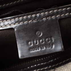 Pre Owned حقيبة غوتشي Hearts Joy Boston متوسطة كانفاس مقوى سوبريم GG عاجية/ بيج