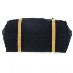 Pre Owned Gucci Black Monogram Jolicoeur Mini Tote