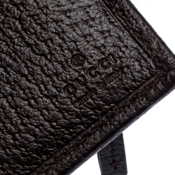 Gucci Beige/Brown GG Canvas Web Continental Wallet