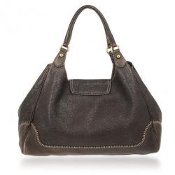 Pre Owned Gucci Brown Guccissima Leather New Pelham Large Shoulder Bag
