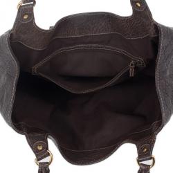 Pre Owned Gucci Brown Guccissima Leather New Pelham Large Shoulder Bag